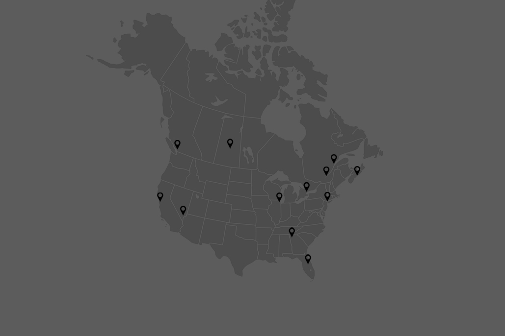 We serve and ship North America.